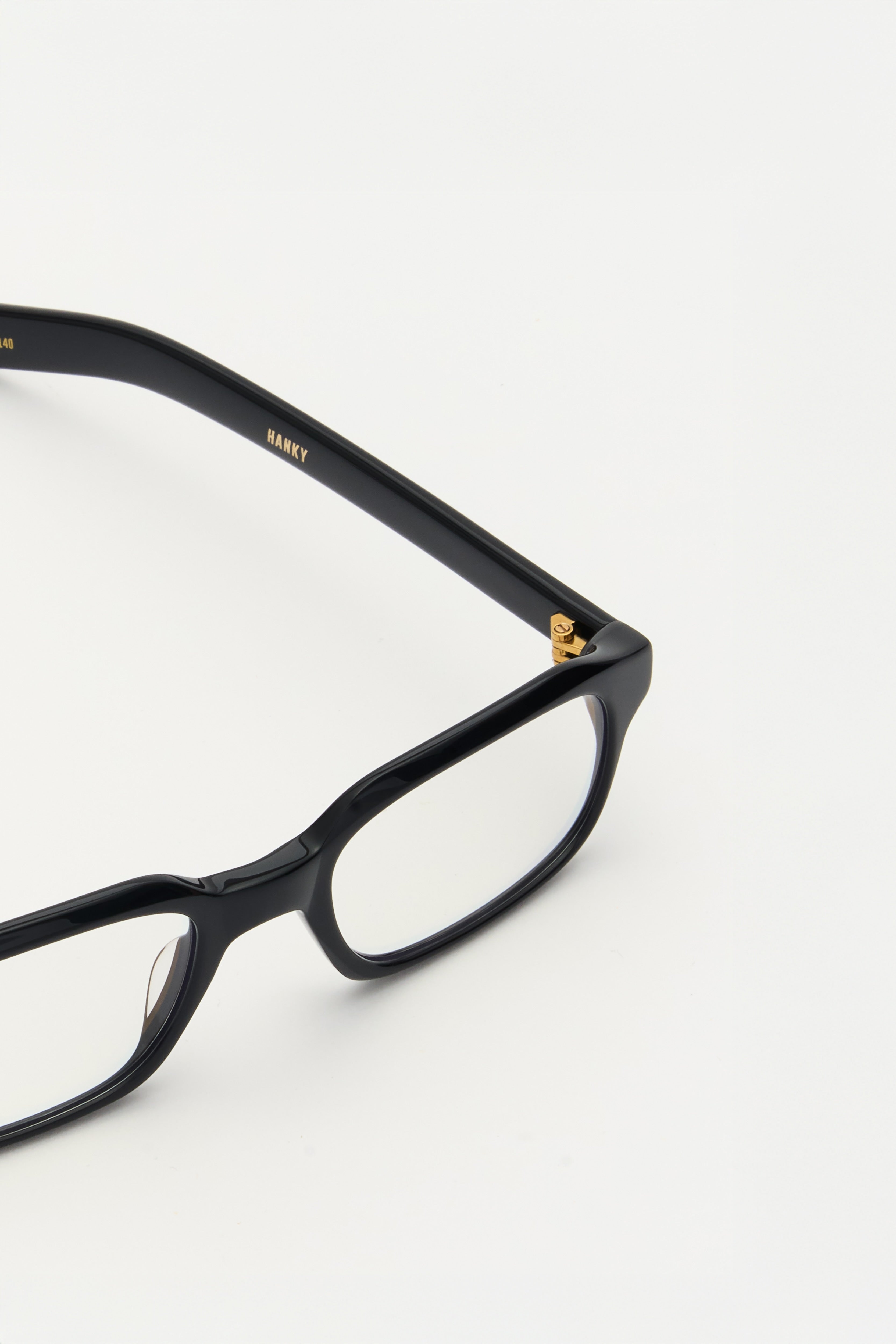 HANKY Solid Black / Clear Blue Light Lens | FLATLIST – FLATLIST
