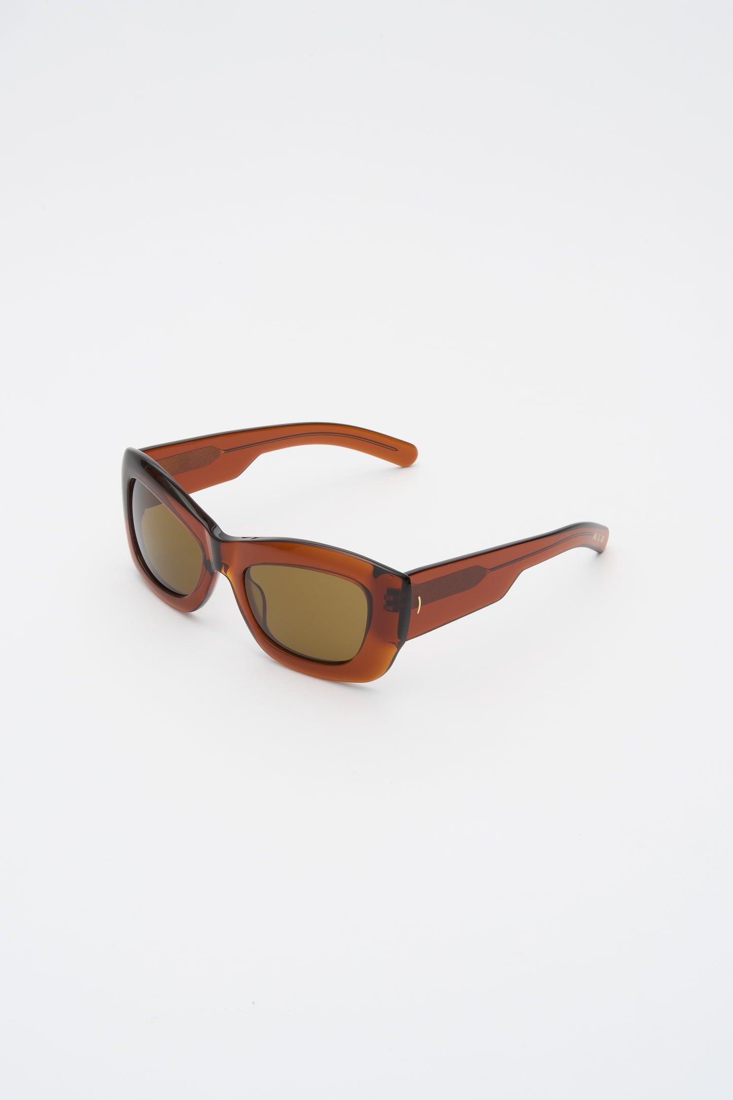 INEZ Crystal Brown / Brown Lens