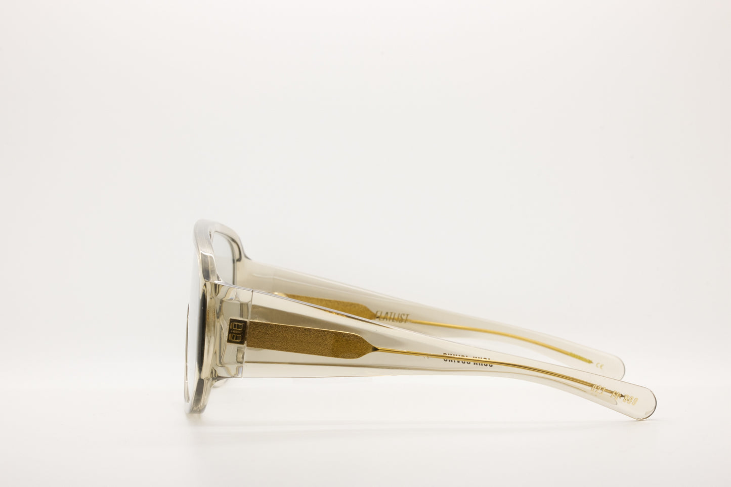 JOHN JOVINO Clear Grey / Transparent Grey Lens