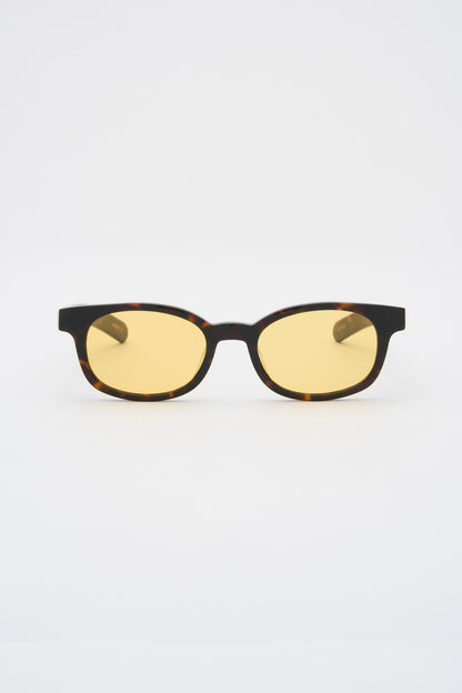 LE BUCHERON Dark Tortoise / Solid Yellow Lens