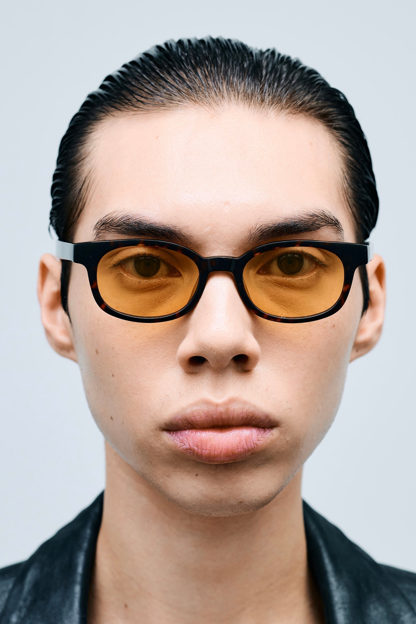 LE BUCHERON Dark Tortoise / Solid Yellow Lens