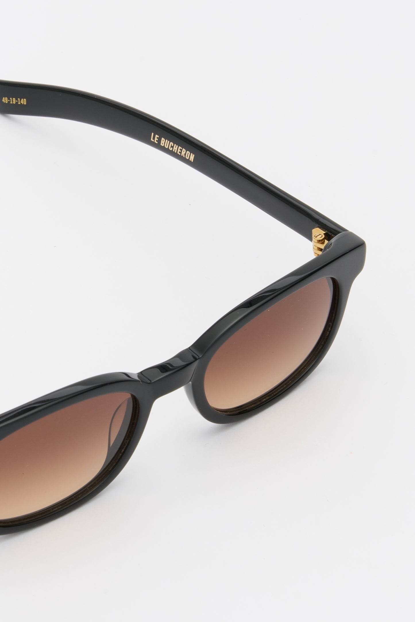 LE BUCHERON Solid Black / Brown Gradient Lens