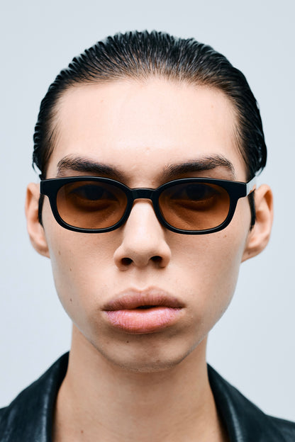 LE BUCHERON Solid Black / Brown Gradient Lens