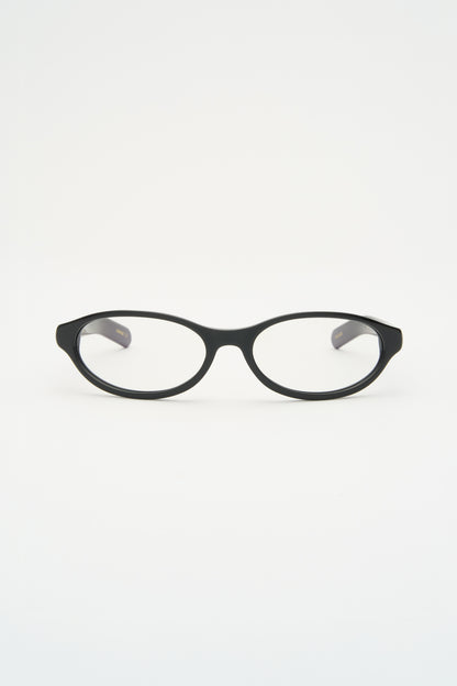 OLYMPIA Solid Black / Clear Blue Light Lens
