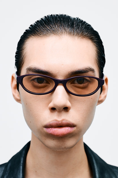 OLYMPIA Solid Purple / Peach Lens