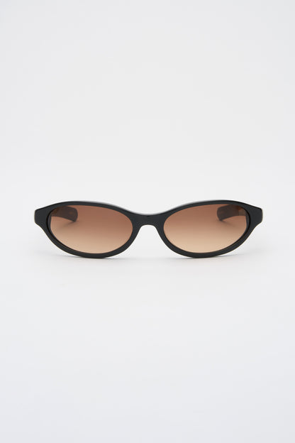 OLYMPIA Solid Black / Brown Gradient Lens