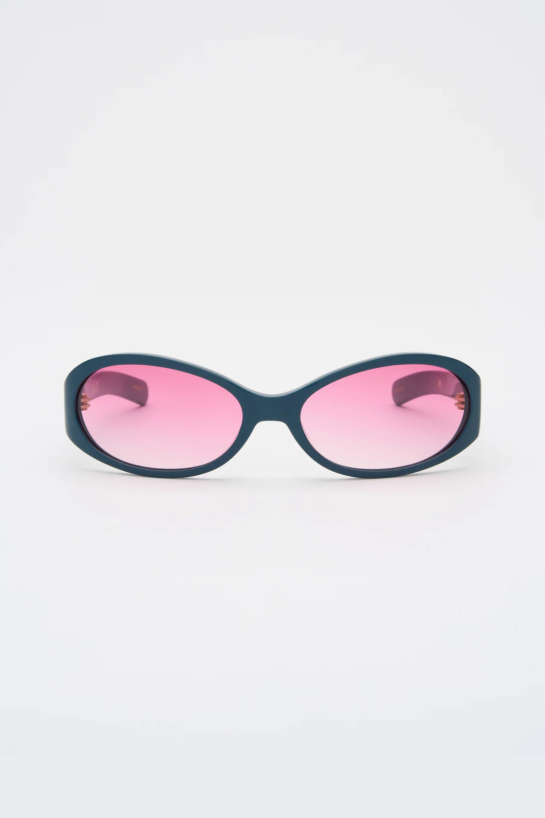 OPEL Solid Blue Ink / Pink Gradient Lens