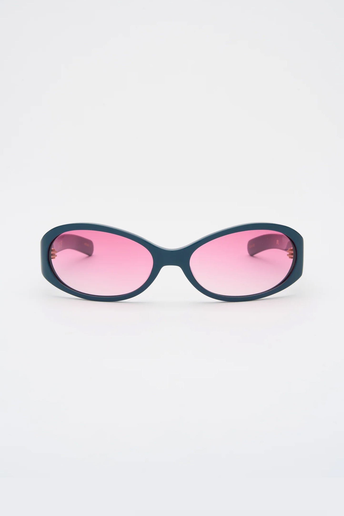 OPEL Solid Blue Ink / Pink Gradient Lens