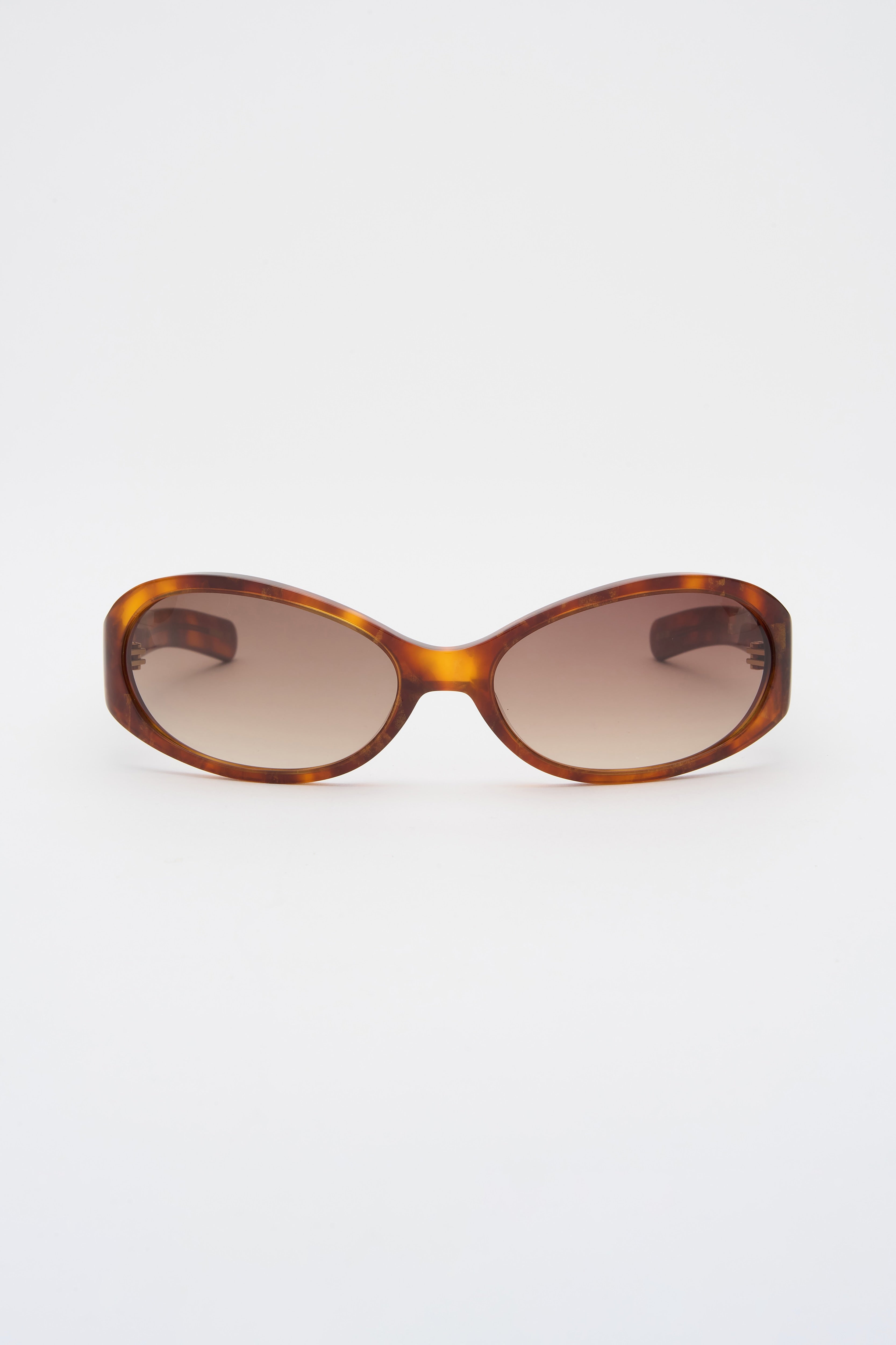 OPEL Shimmery Horn / Brown Gradient Lens | FLATLIST – FLATLIST EYEWEAR