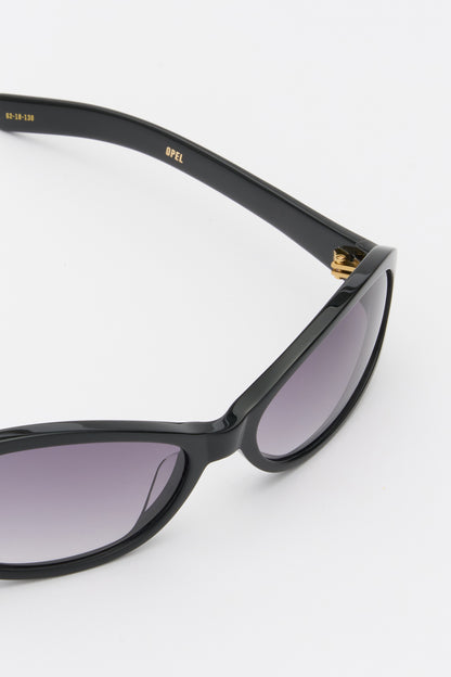 OPEL Solid Black / Black Gradient Lens