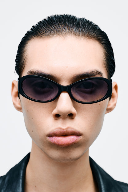 OPEL Solid Black / Black Gradient Lens