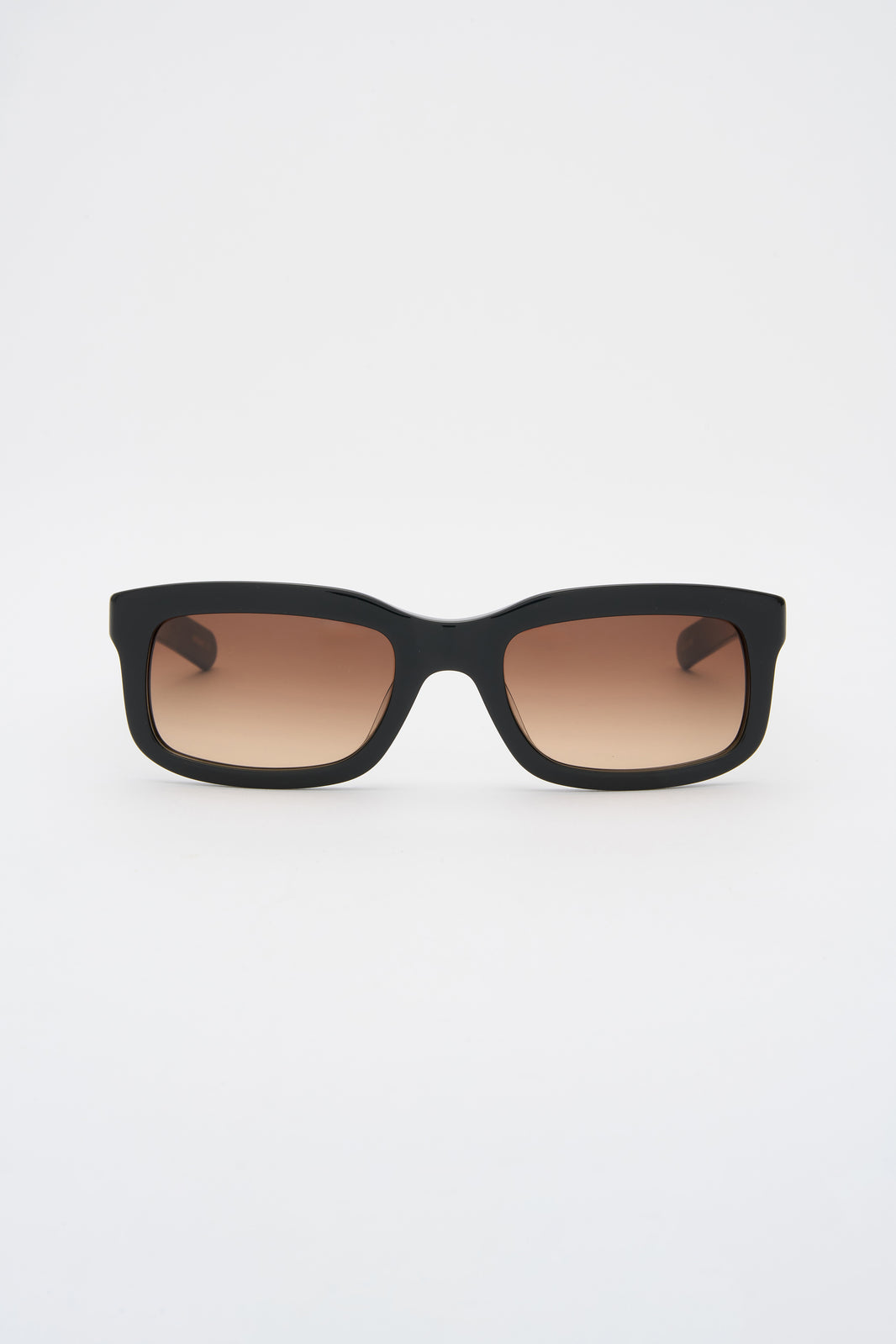 PALMER Solid Black / Brown Gradient Lens