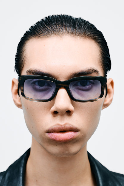 PALMER Grey Havana / Blue Gradient Lens