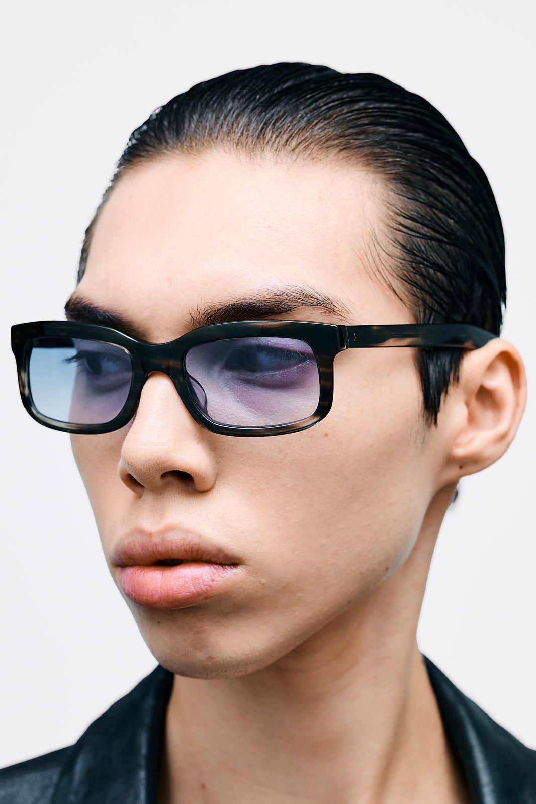 PALMER Grey Havana / Blue Gradient Lens