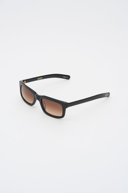 PALMER Solid Black / Brown Gradient Lens