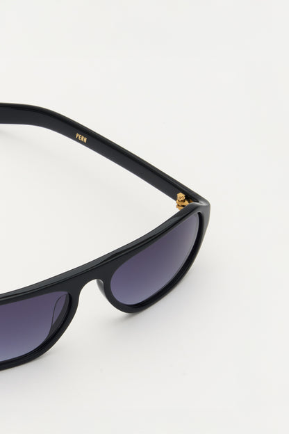 PENN Solid Black / Black Gradient Lens
