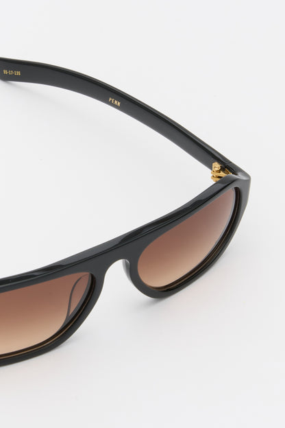 PENN Solid Black / Brown Gradient Lens