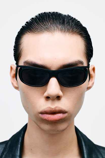 PRINCE Matte Black / Solid Black Lens