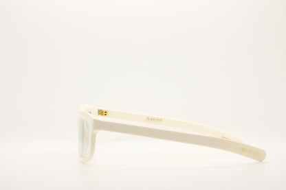 PALMER Cream White / Transparent Grey Lens