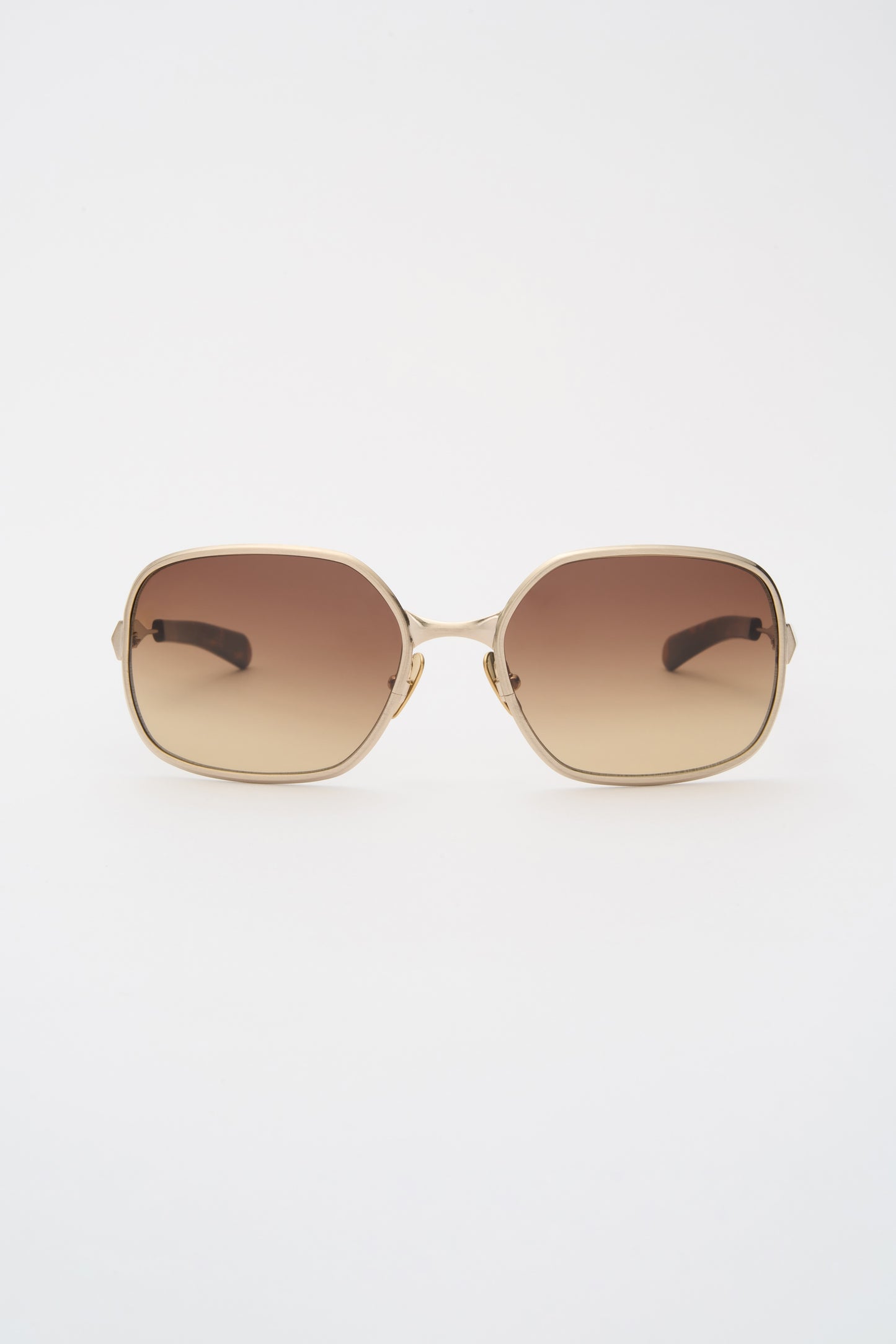TYLER Brushed Light Gold / Brown Gradient Lens