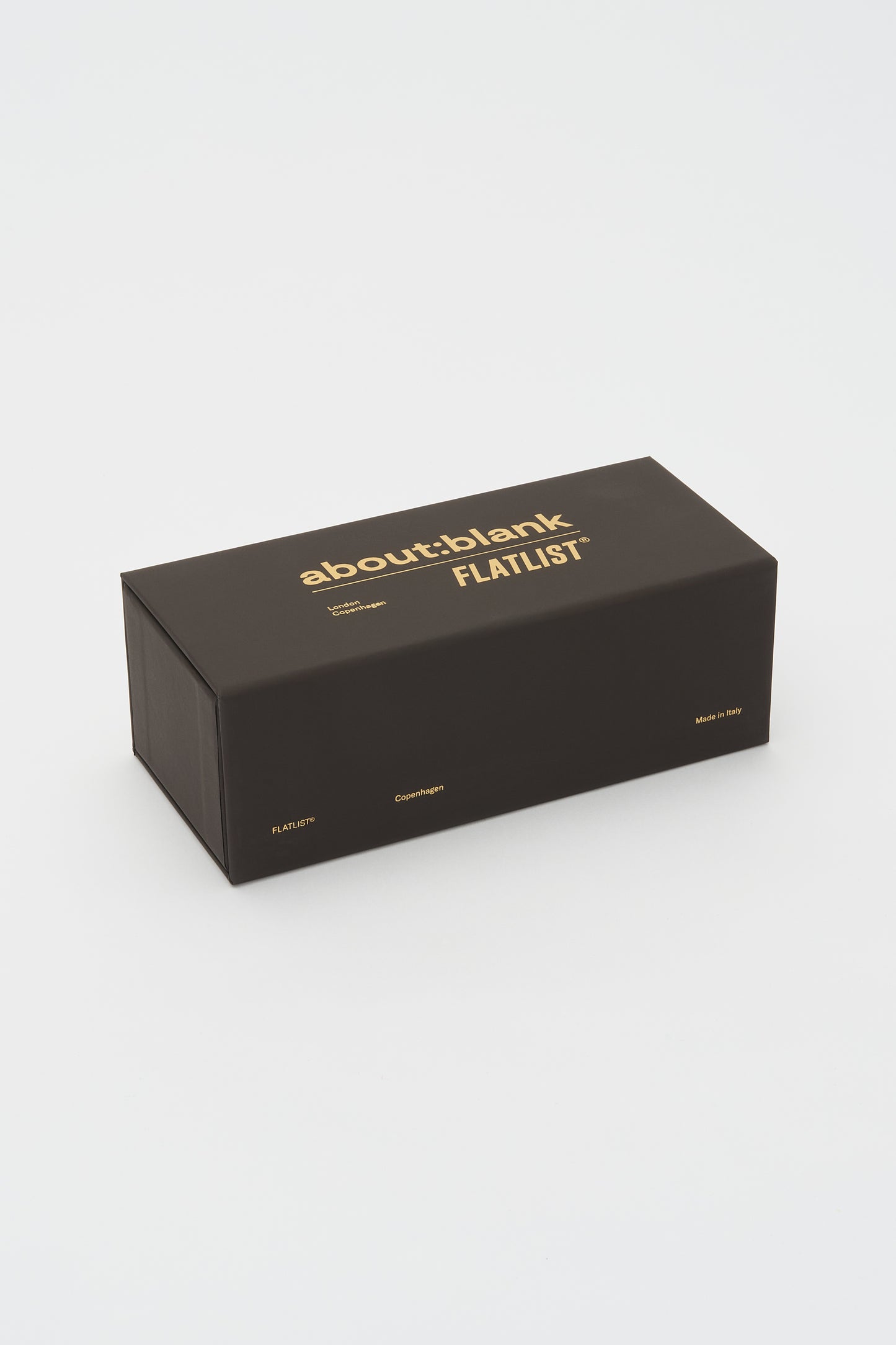 COHEN (ABOUT:BLANK) Matte Black / Chill Out Green Lens