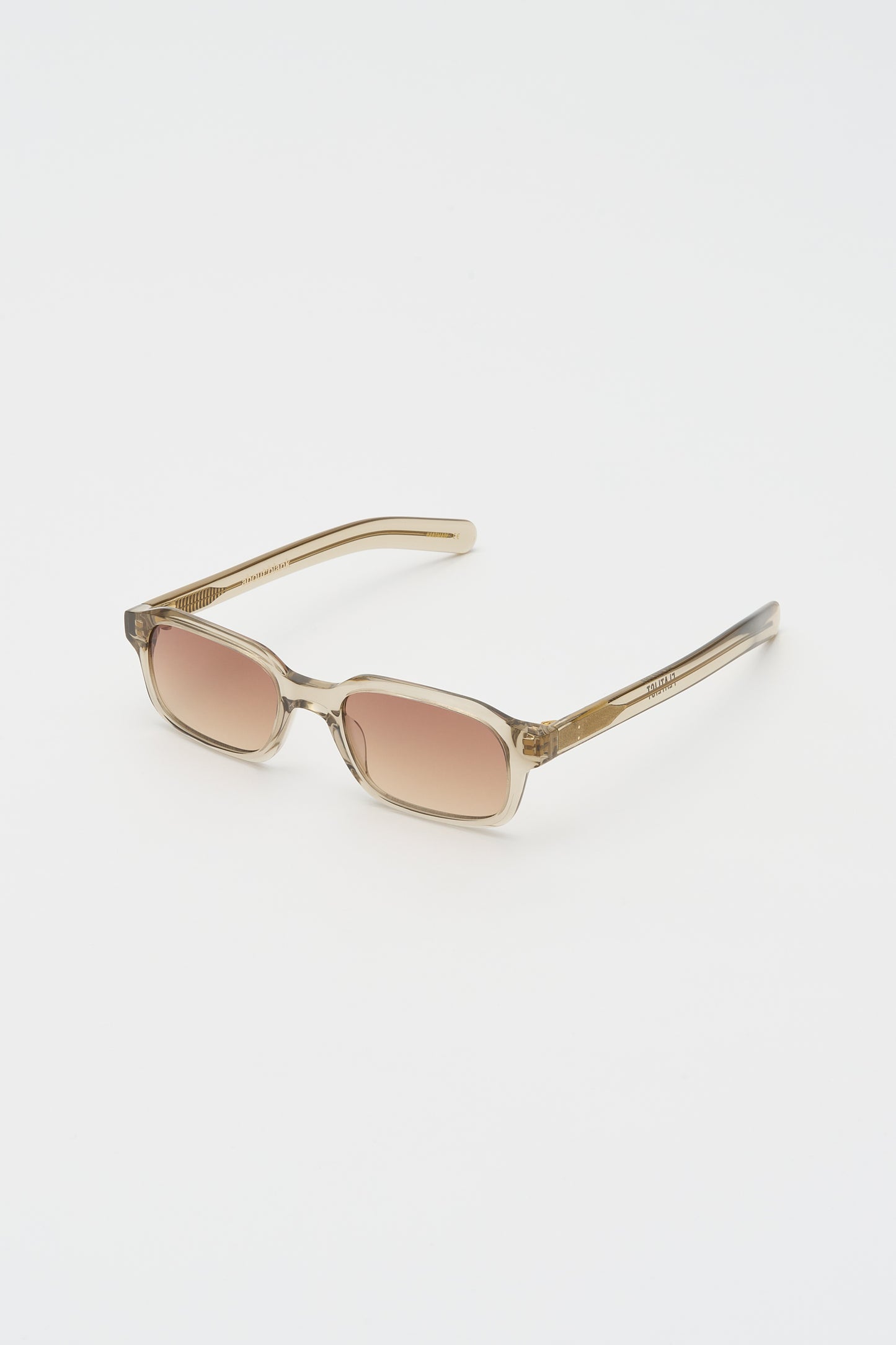 HANKY (ABOUT:BLANK) Clear Grey / Light Brown Gradient Lens