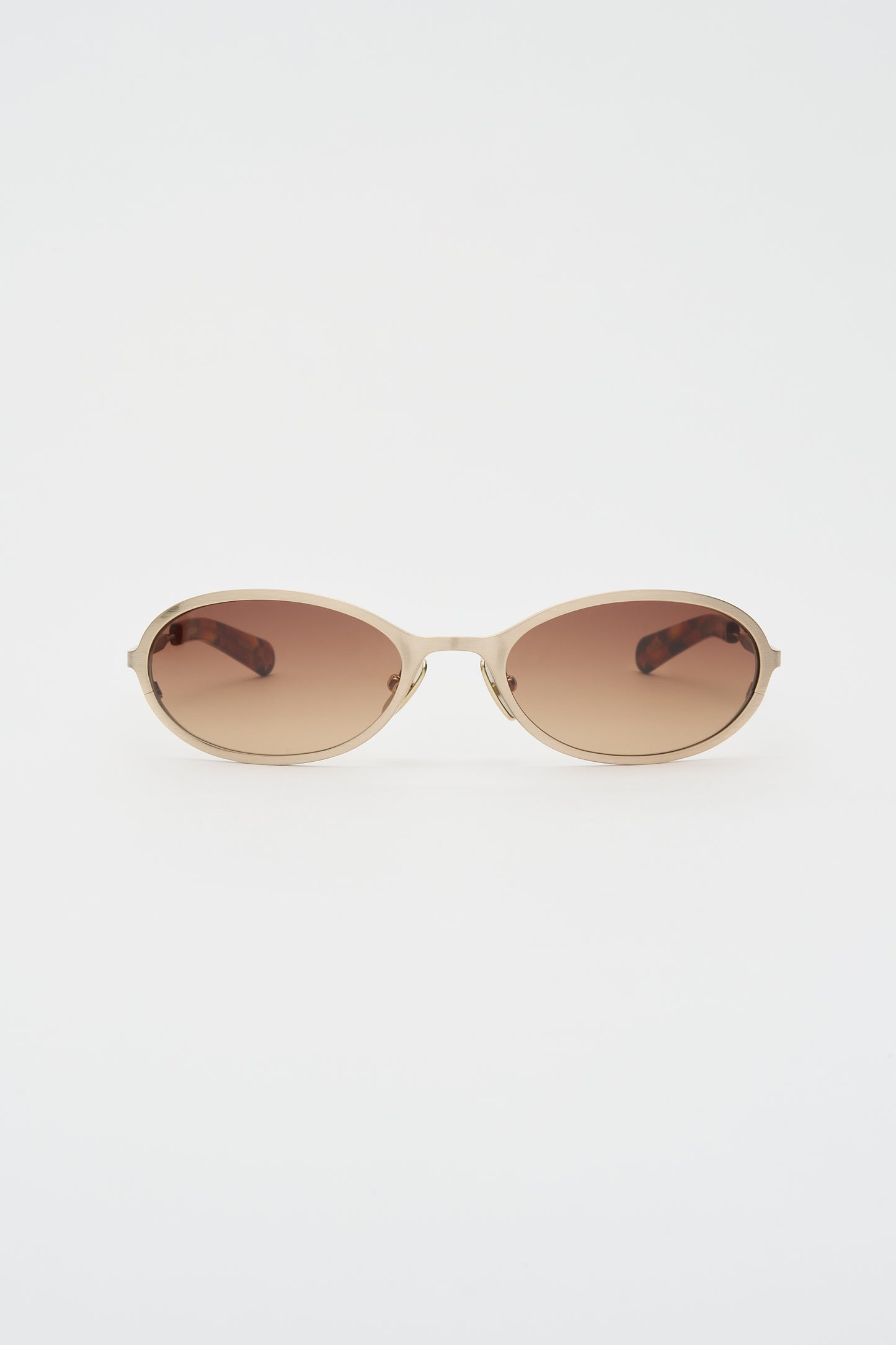 COHEN (ABOUT:BLANK) Brushed Gold / Dark Tortoise / Light Brown Gradient Lens