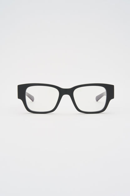 ALEC Solid Black / Clear Lens Blue Light
