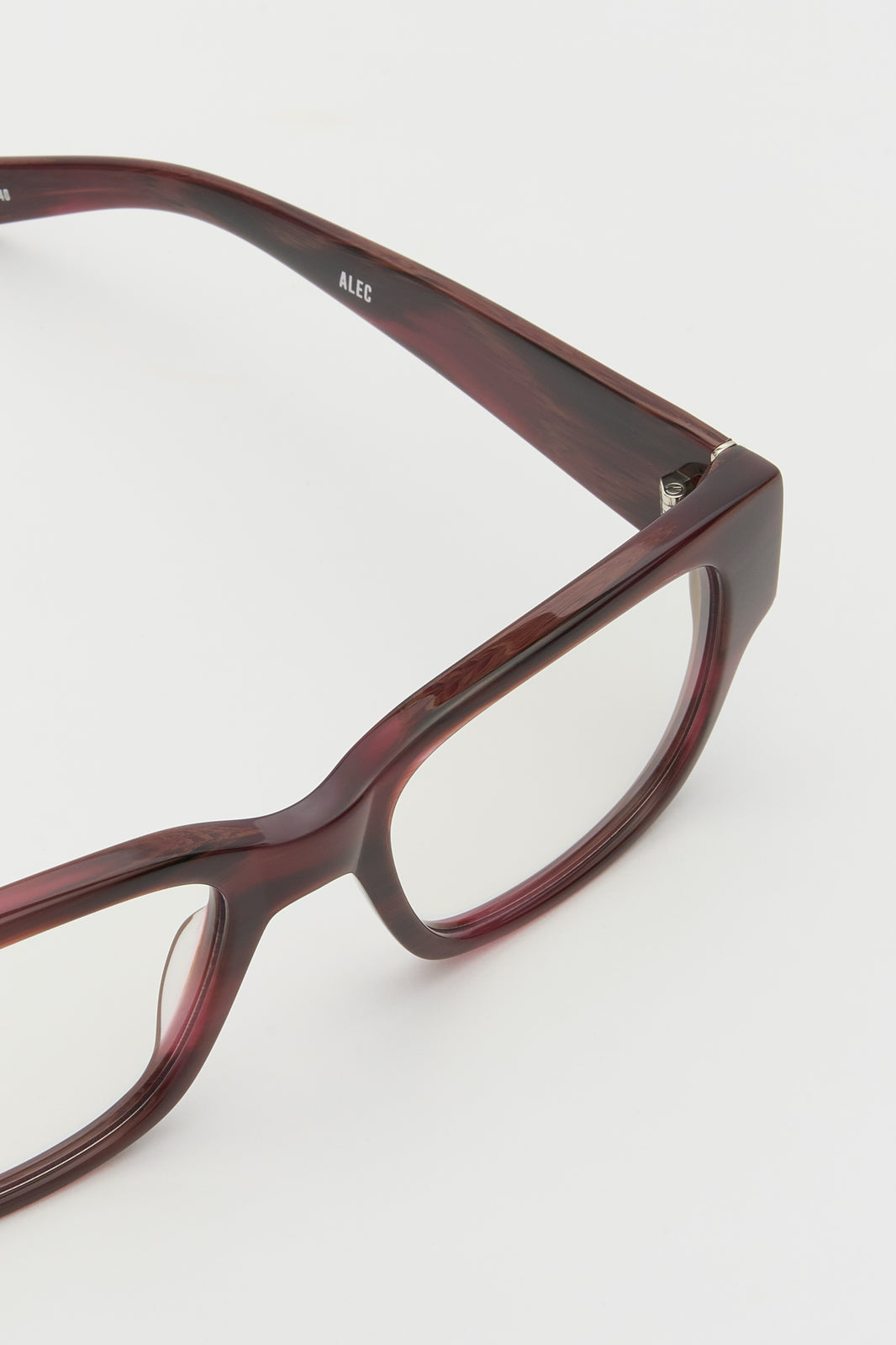ALEC Mahogany Horn / Clear Lens Blue Light