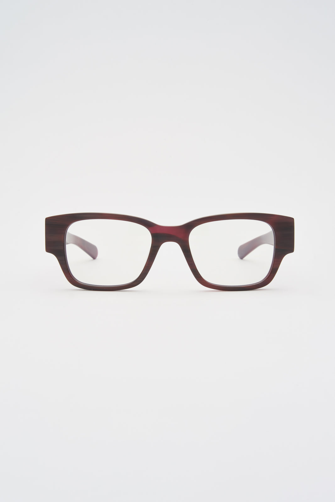 ALEC Mahogany Horn / Clear Lens Blue Light