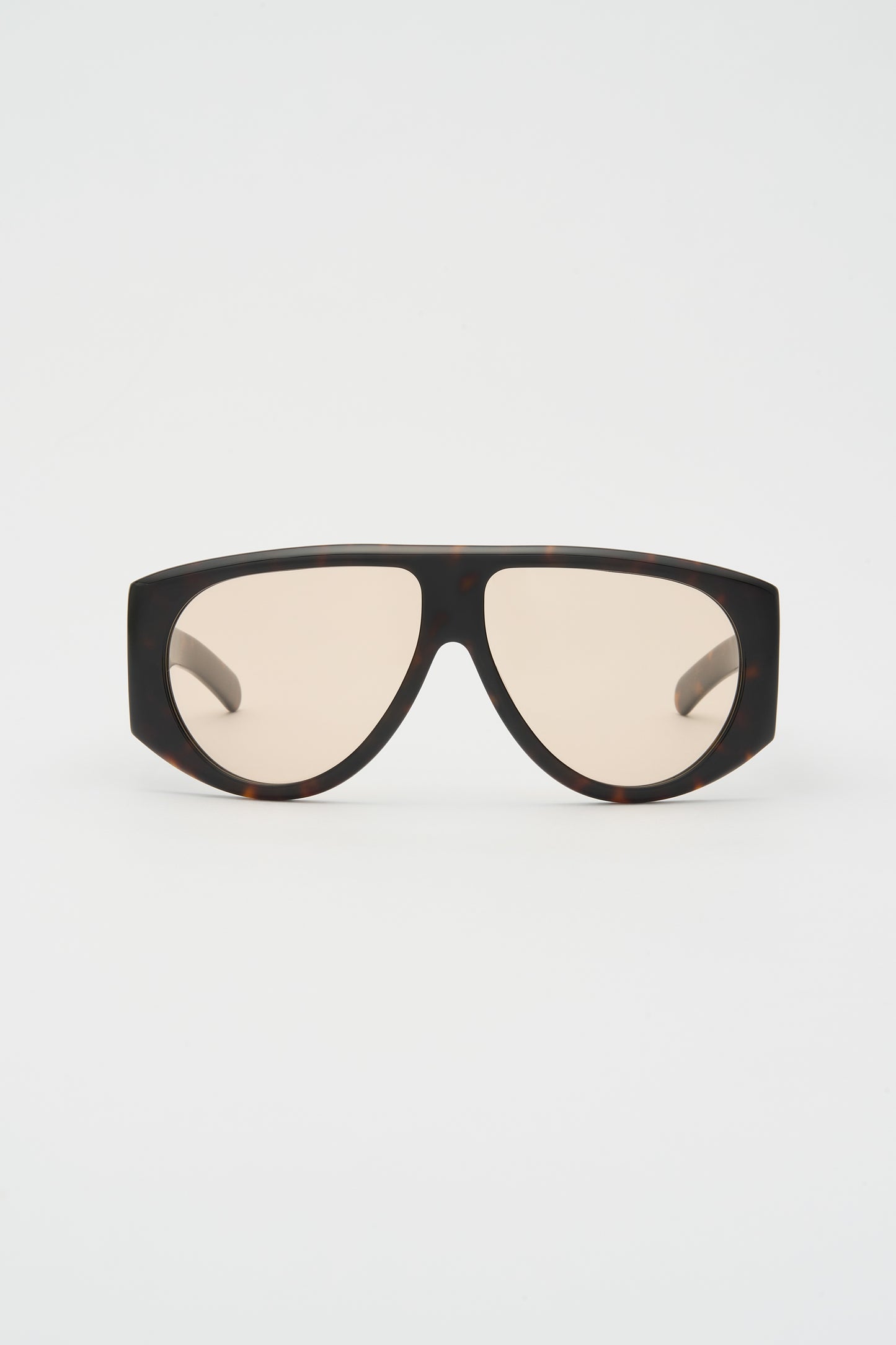 BERLYN Dark Tortoise / Peach Lens
