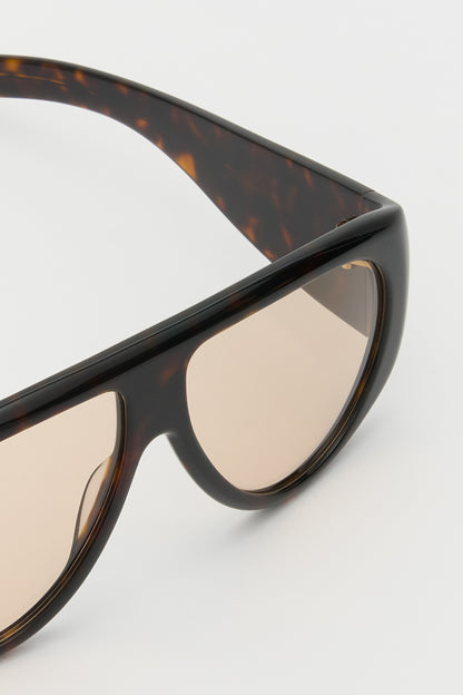 BERLYN Dark Tortoise / Peach Lens