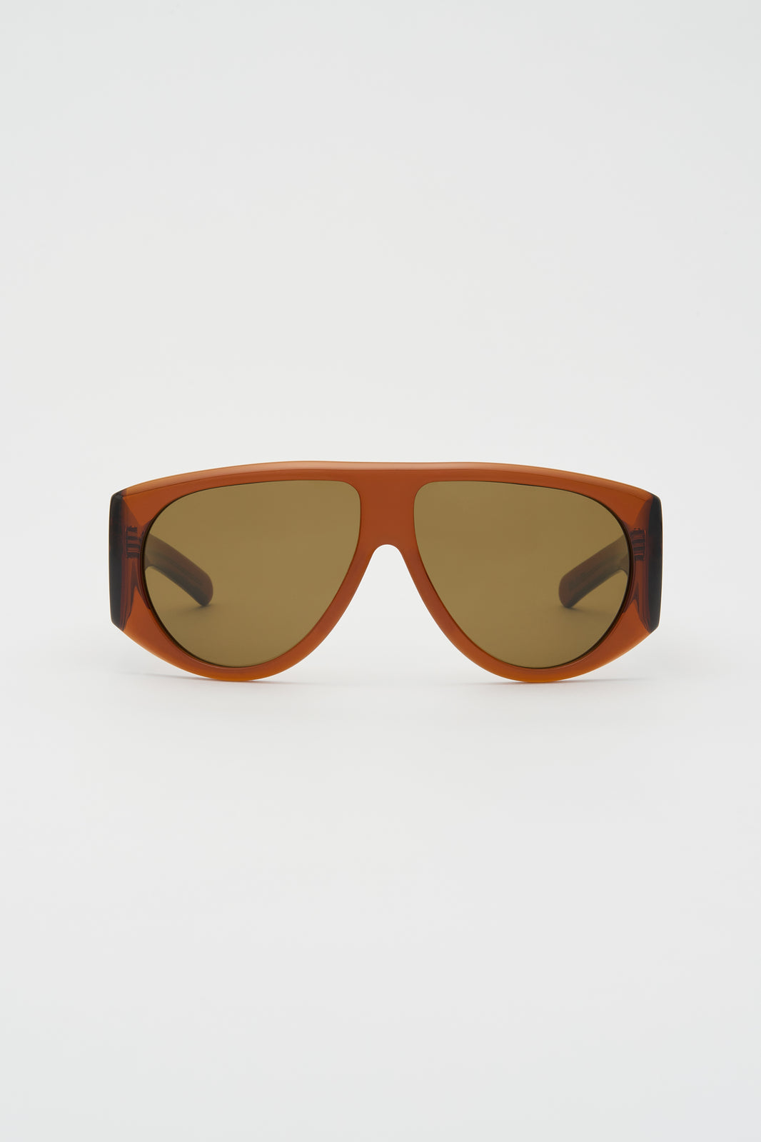 BERLYN Crystal Brown / Solid Brown Lens
