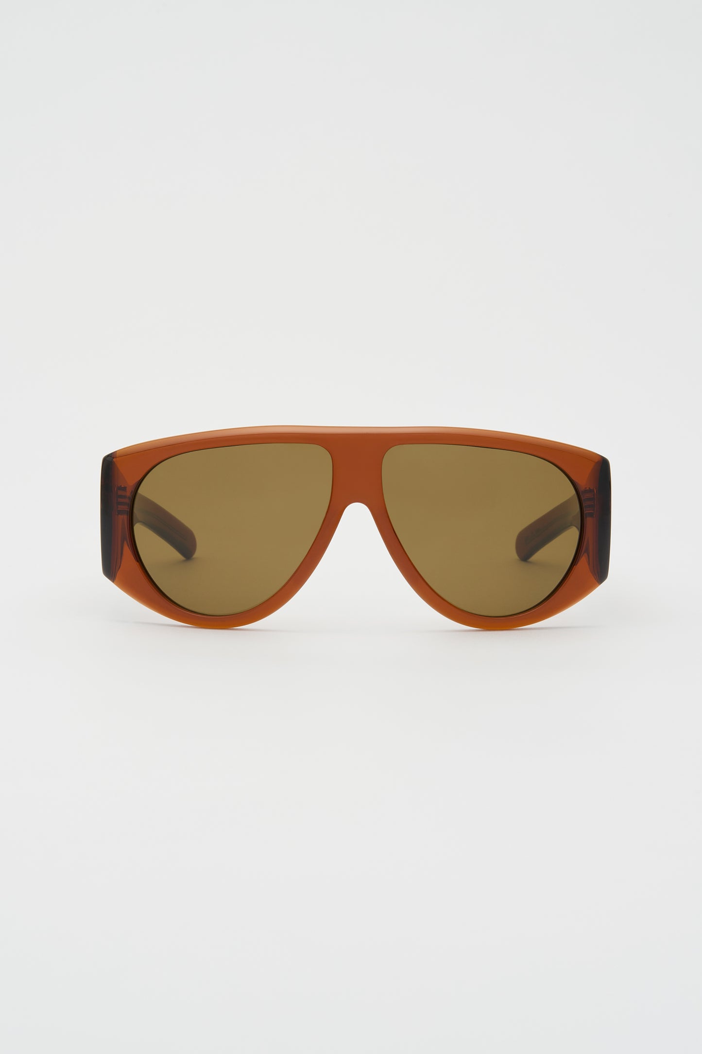 BERLYN Crystal Brown / Solid Brown Lens