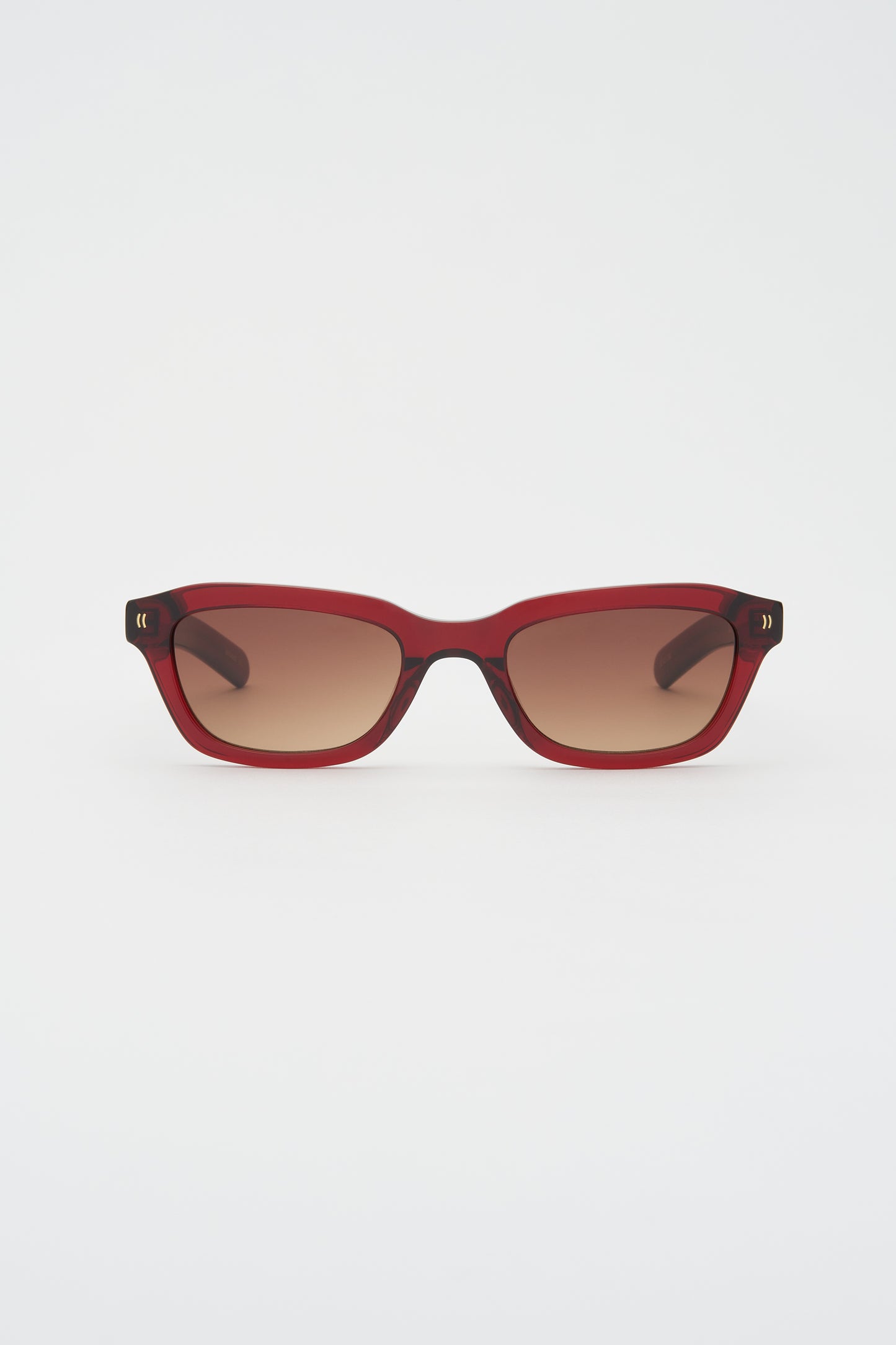 CLINT Crystal Burgundy / Brown Gradient Lens