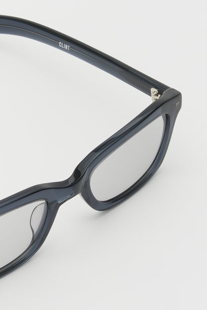 CLINT Crystal blue grey / Light grey lens