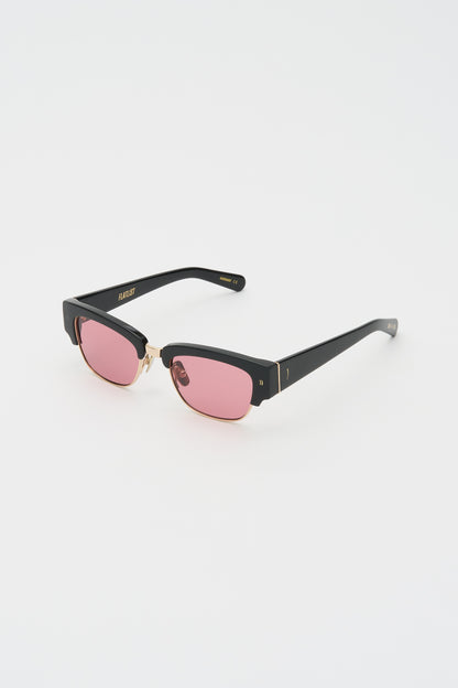 DEACON Solid Black / Dust Pink Lens