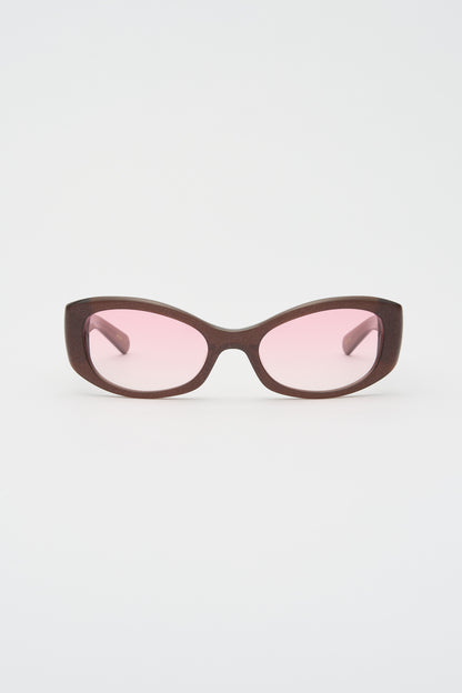 DEMI Destiny Brown / Light Pink Lens