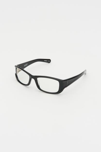 DRIFT Solid Black / Clear Lens Blue Light