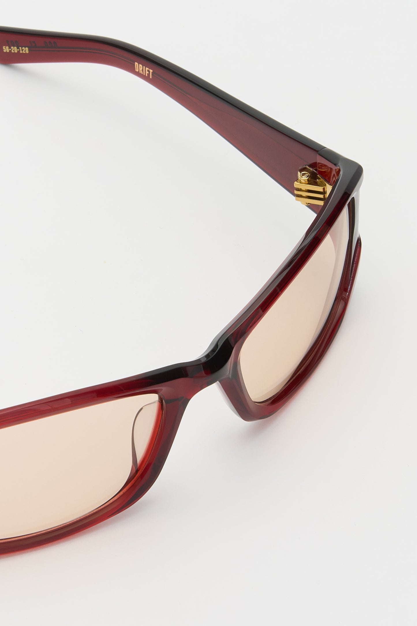 DRIFT Crystal Burgundy / Peach Lens