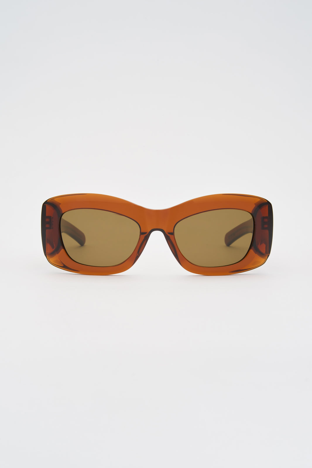 Flatlist x Freja Wewer / POPPY / Crystal Brown / Solid Brown Lens