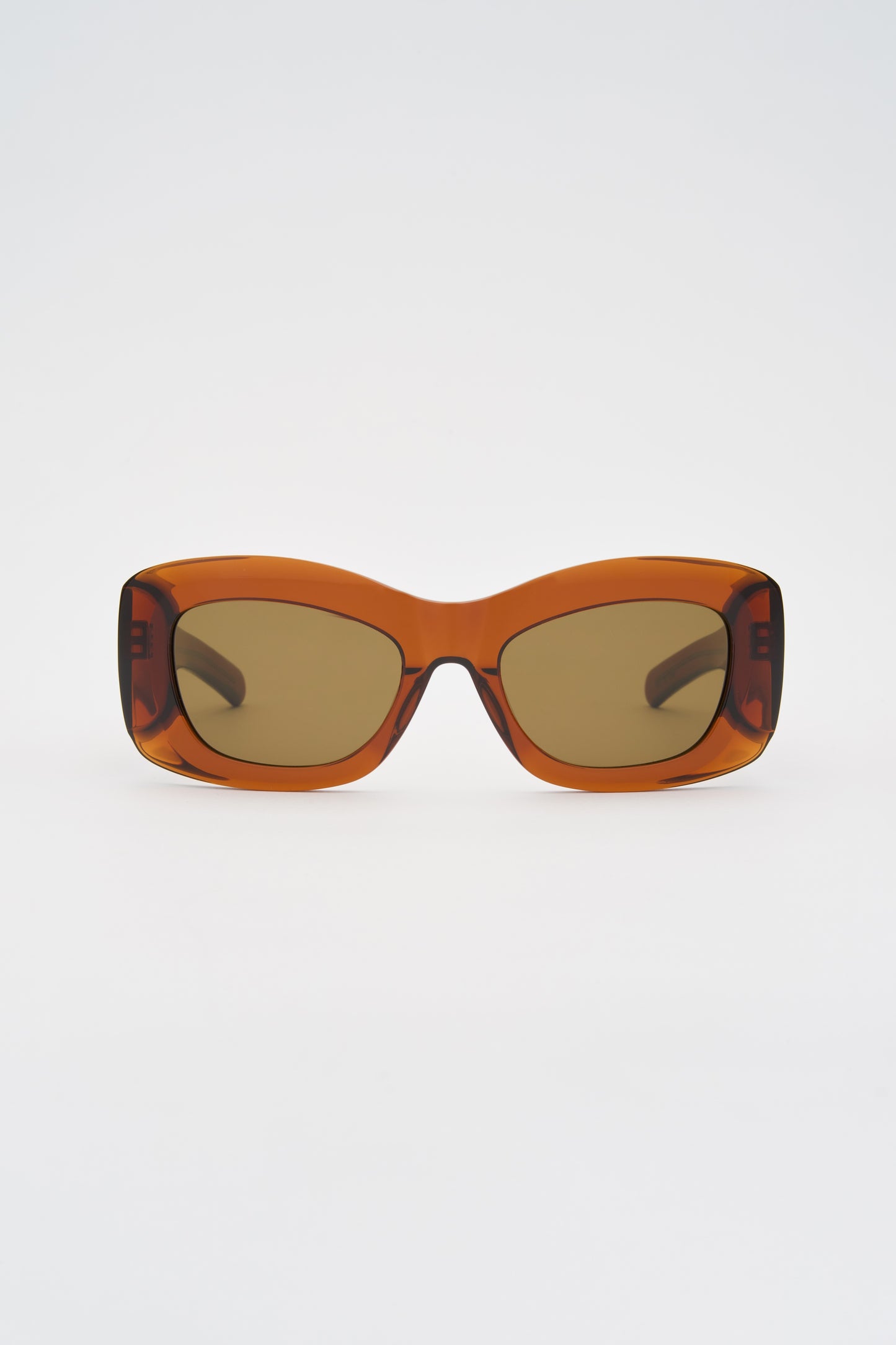 Flatlist x Freja Wewer / POPPY / Crystal Brown / Solid Brown Lens