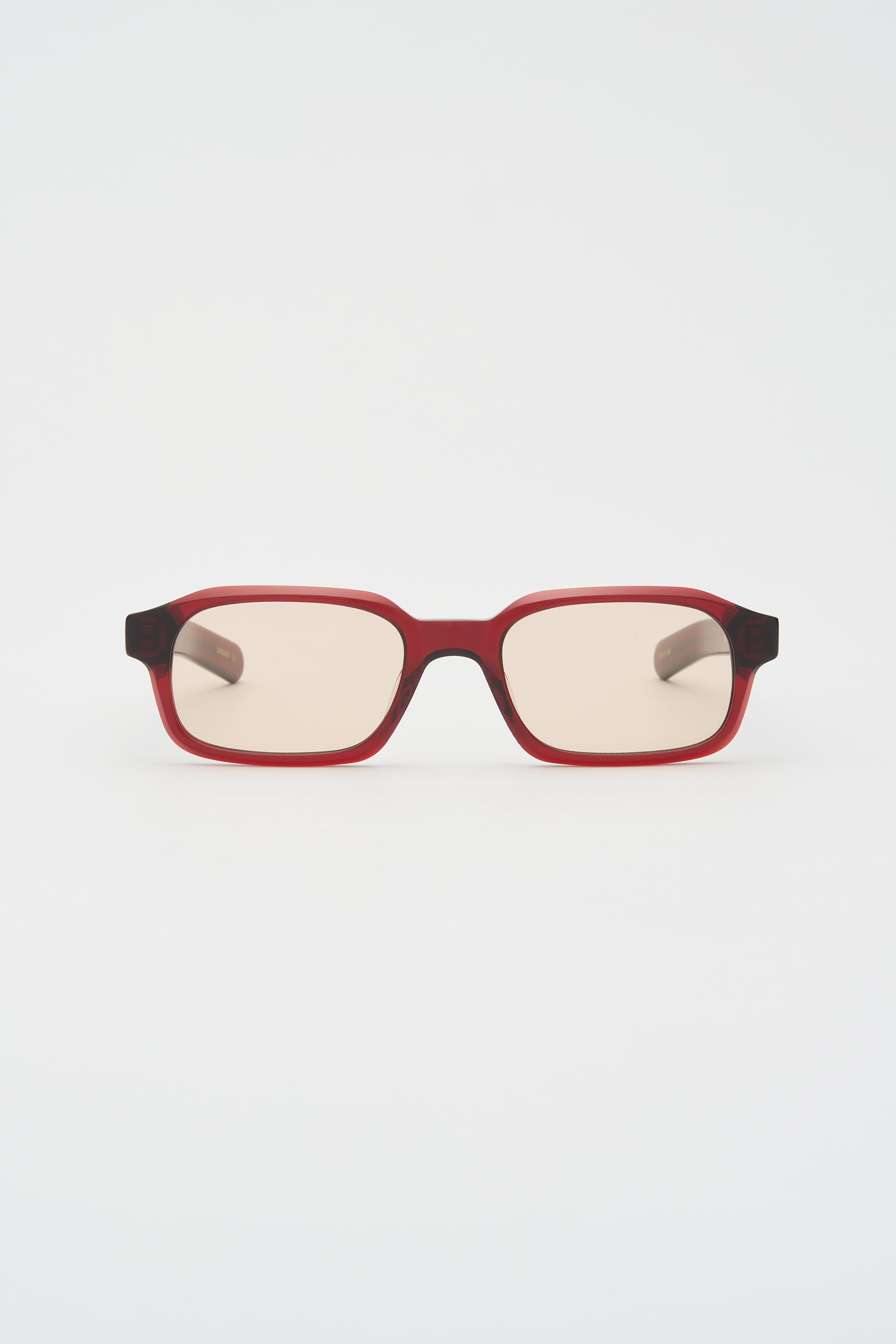 HANKY Crystal Burgundy / Peach Lens | FLATLIST – FLATLIST EYEWEAR