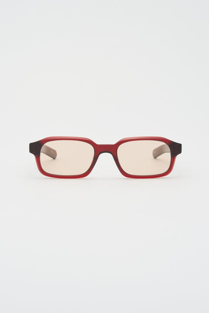 HANKY Crystal Burgundy / Peach Lens