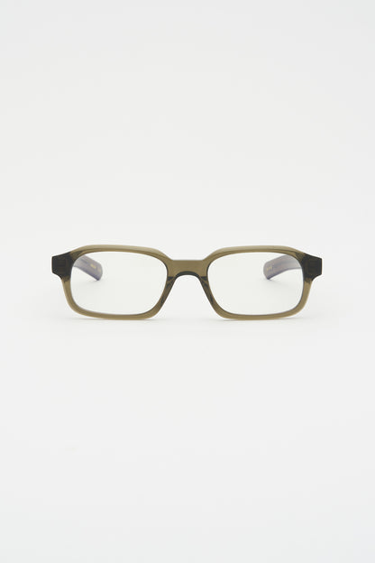 HANKY Solid Dark Green / Clear Lens Blue Light