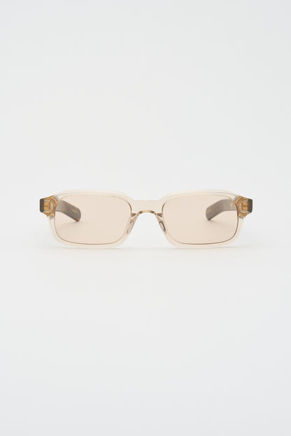 HANKY Crystal Beige / Dark Tortoise / Peach Lens