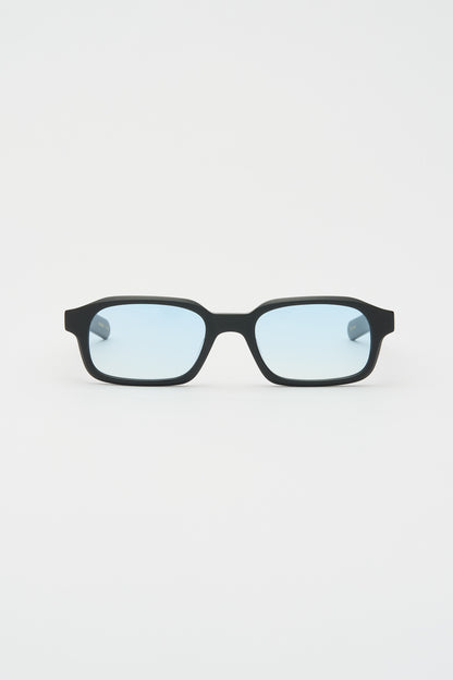HANKY Solid Black / Light blue gradient lens