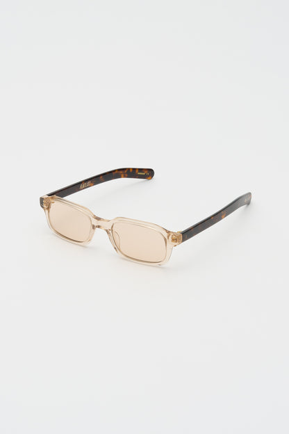 HANKY Crystal Beige / Dark Tortoise / Peach Lens