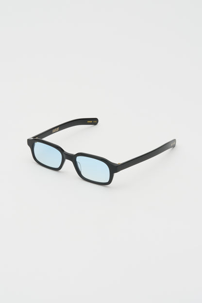 HANKY Solid Black / Light blue gradient lens