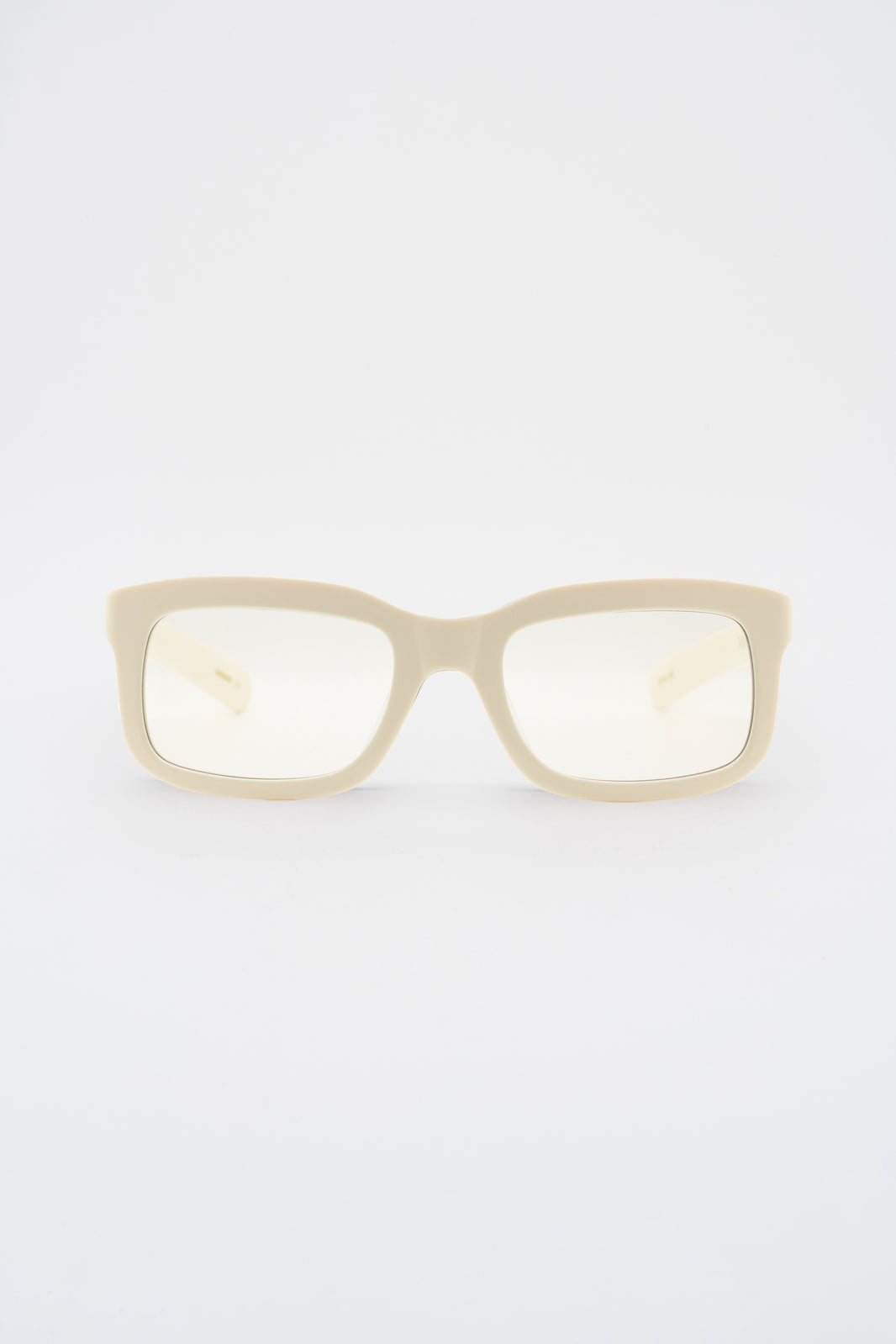 PALMER Cream White / Transparent Grey Lens